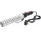ipalmay Fast Electric Fire Starter,Lump Charcoal Starter,Barbeque & Stove Lighter, 2000W Rapid Heating Air Ignites Charcoal in 60 Seconds, (Silver White)