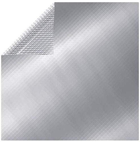 Poolöverdrag, CIADAZ Pooltillbehör, poollock, poolöverdrag, poolöverdrag, poolöverdrag, poolöverdrag, markskydd pool, PE silver 549 x 274 cm