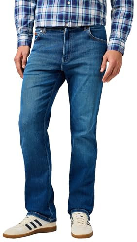 Wrangler Men's Texas Jeans, Verdant Tone, 36/30