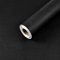 Amaowdc Self Adhesive Wallpaper Black Peel and Stick Wallpaper 44.5cmX300cm Vinyl Wrap for Furniture Sticky Back Plastic Matt Waterproof Removable Paper for Living Room Bedroom Wall