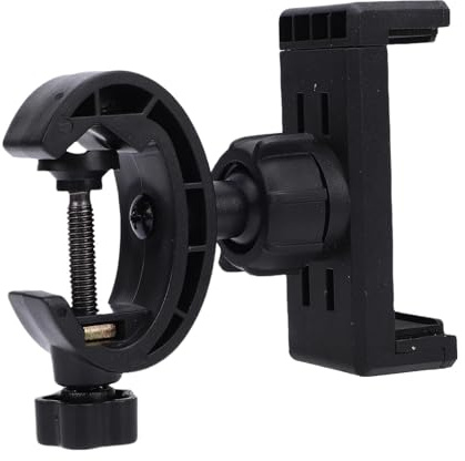 Lazmin112 Support de Téléphone Robuste avec Pince Rotative à 360 ° pour Une Fixation Sécurisée du Smartphone sur Un Bureau ou Un Tube