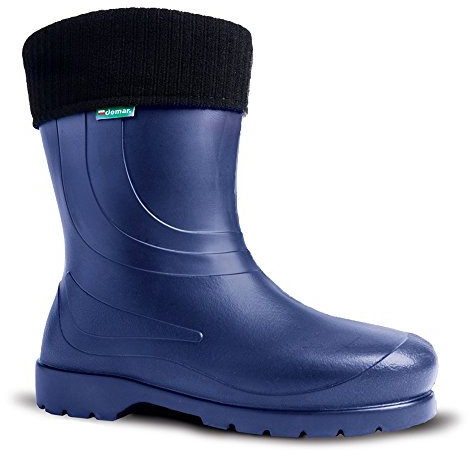 DEMAR leichte Eva Gummistiefel gefüttert Laura (40, dunkelblau)