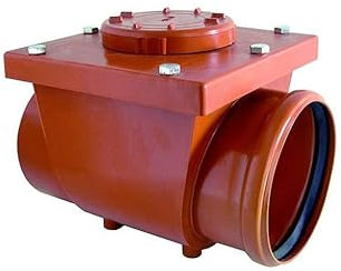 Valvola antiriflusso per fognatura in pvc - Diametro 110