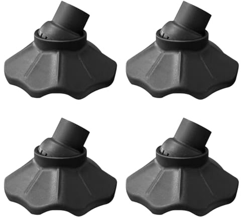 MagiDeal 4 protectores de suelo para patas de silla, fáciles de instalar, anticaídas y antideslizantes.