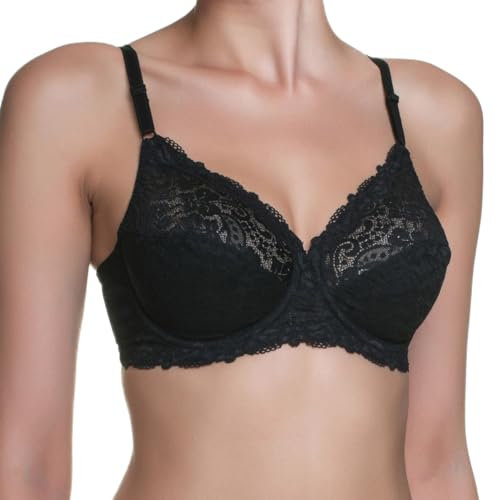 Triumph Donna Compliment W X, Bra, BLACK, 4E