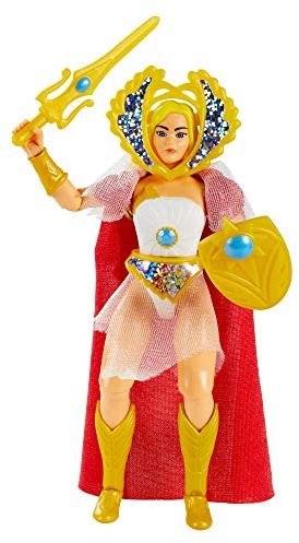 Masters of the Universe GVW62 - Origins She-Ra, ca. 14 cm große Actionfigur, Figuren zum Spielen und Sammeln, Geschenk für 6- bis 10-Jährige und erwachsene Sammler