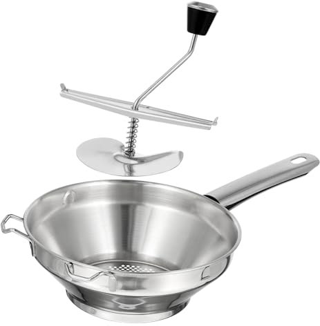 PRETYZOOM Large Potato Ricer Masher Set Manual Blender for Mashed Potato Non-Electric for Home Cooking