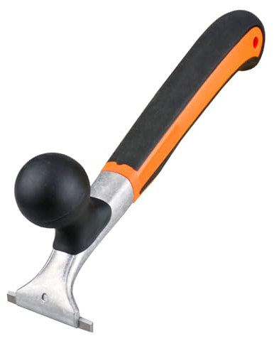 Premium Ergonomic Carbide Scraper Tool,2.5-inch,Heavy-Duty Paint Scraper, Wood and Floor Scraper for Removing Varnish, Glue, Rust, Paint, Resin, Dry Glaze, Stains, Putty, and Scratches