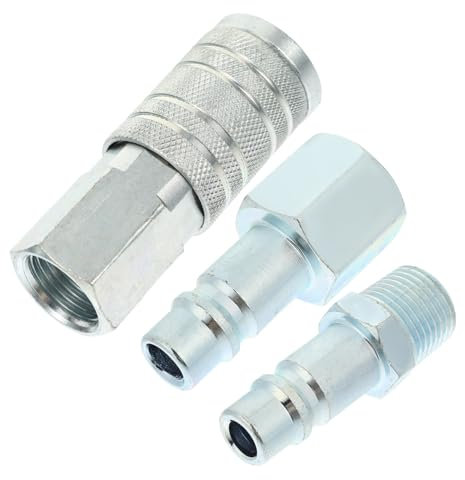 DIYEAH 3piezas Adaptadores De Púas Para Mangueras Kit De Reparación Hierro Alta Resistencia Sólida