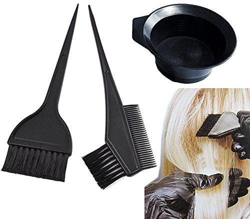 FamilyMaid Professional Salon Hair Coloring Dyeing Kit - Dye Brush&Comb/Brush/Bowl/Tint Tool (3)