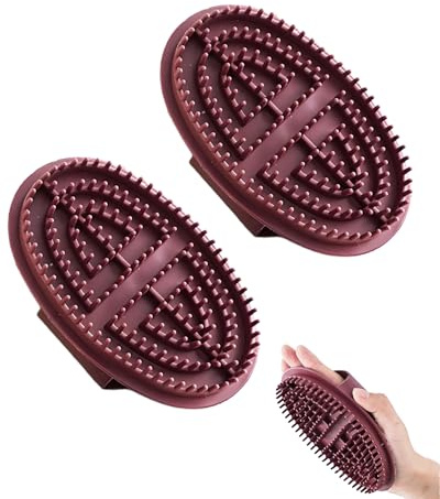 HUVZOR 2 PCS Custom Meridian Brush,Brosse Méridienne,Professional Meridian Brush,Facile à Nettoyer,Utilisé pour Masser les Méridiens,Amincir et Modeler le Corps