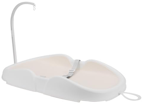 Generic Skötunderlag Bärbar Multifunktionell för Spädbarnsbadblöjbyte, Platsbesparande Barnkammarebord för Hemmabruk (Beige)