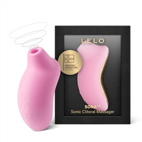 LELO SONA - Sonic Clitoral Massager, Clitoral Stimulator, Pink
