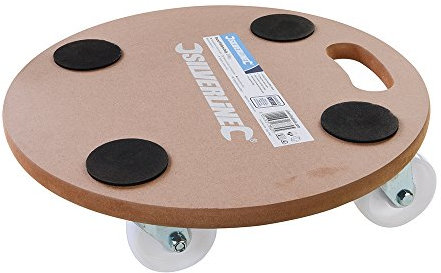 Silverline 739663 Round Platform Dolly 250 kg