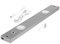 NCC-Licht LED Unterbauleuchte Peppa 60cm Titan 7W 450lm warmweiß 3000K mit Sensor