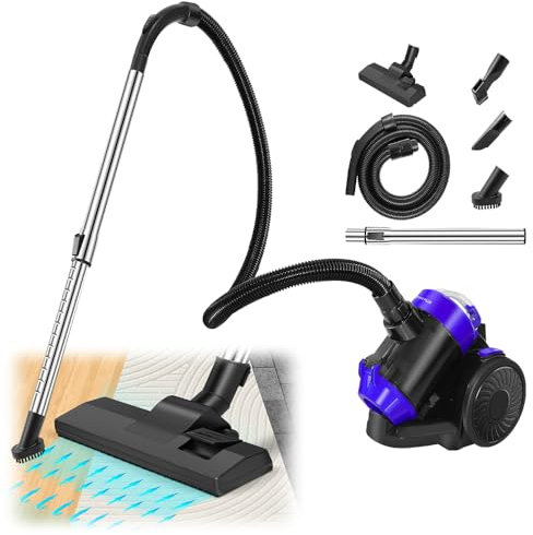 YouseaHome Zyklon Staubsauger Beutellos ohne Beutel, 1200W Staubsauger mit Handkabel, Elektrischer Staubsauger für Tierhaare, Staubsauger mit 1,5L Staubbehälter zum Entfernen von Staub