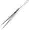 Precision Tweezers, Stainless Steel Fine Tip Straight Craft Tweezers Professional Lash Tweezer for Eyelash Extension, Electronics, Soldering, Experimental Work, Jewelry-Making, Crafting