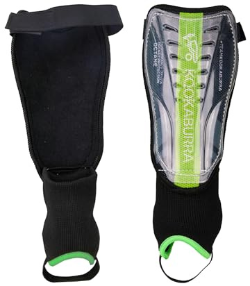 Kookaburra Octane - Parastinchi da hockey, taglia M, colore: Nero