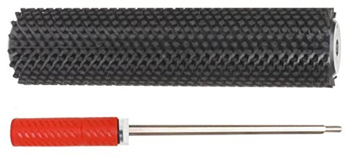 SkinStar Skibelag-Rotationsbürste Set ROSSHAAR Rotorbürste Snowboard Professional 300mm