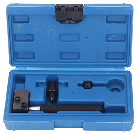 Herramienta de Abocardado Doble de Tubo de Línea de Freno de 3/16 Pulgadas, Acero Al Carbono SAE de 45 Grados, Juego de Herramientas de Abocardado Automotriz para Tubos de Cobre de Níquel de Acero Aut