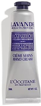 L'Occitane Nourishing Lavender Hand Cream Enriched with Lavender Essential Oil and Shea Butter, Net Wt. 1 oz.