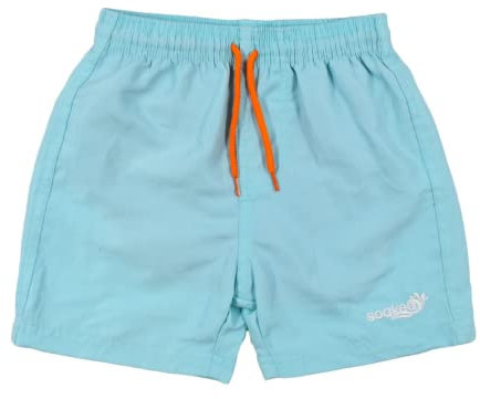Soaked Jungen Badeshorts, Aruba Blue, 12-13 Jahre