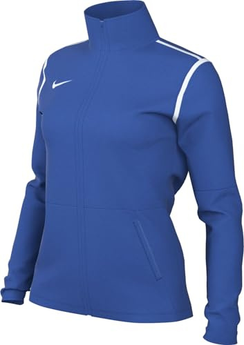 Nike FJ3024-463 W NK DF PARK20 TRK JKT K R Jacket Mujer ROYAL BLUE/WHITE/WHITE Tamaño L
