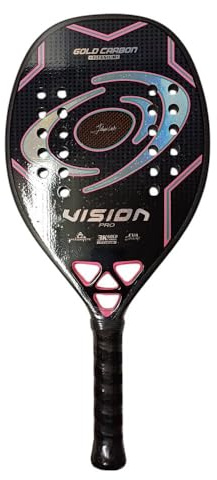 Racchetta Beach Tennis Racket Vision Gold Carbon Titanium 2025