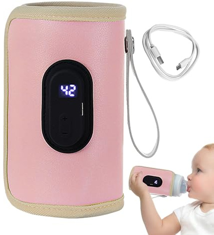 Chauffe-biberon électrique pour toutes les bouteilles avec écran LCD, chauffe-lait, contrôle précis de la température, fonction mémoire pour réchauffer le lait, le lait maternel, le lait maternel, le