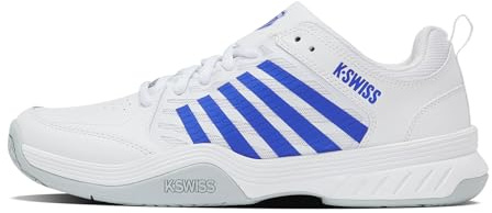 K-Swiss Court Express 2 tennissko, vit/bländande blå, 40 EU