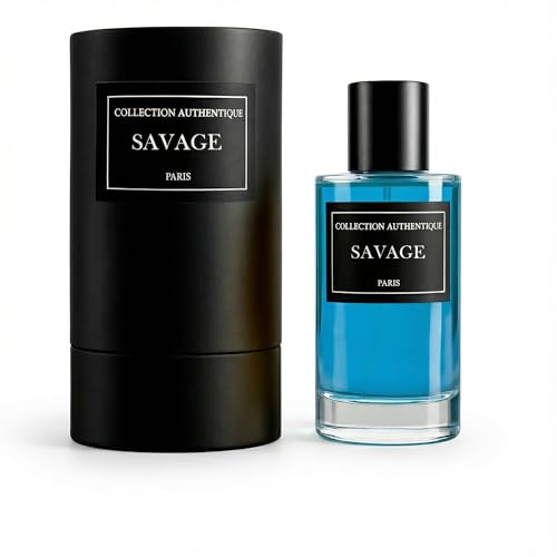 L'Authentique Savage - Eau de Parfum Homme 50ml - Collection Privée | Parfum Boisé, Aromatique et Frais - Fragrance Longue Durée Haute Concentration - Idée Cadeau Homme