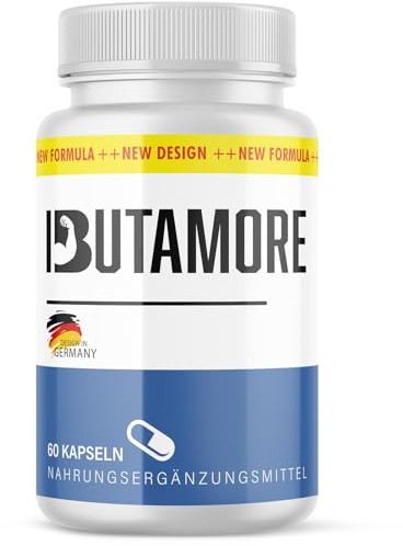 Ibutamore Capsule | Per l'uomo attivo | Con maca | 60 capsule in confezione maxi