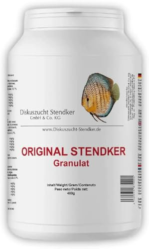 Stendker Granulat 480g - hochwertiges Markenfutter - Diskus Futter - Diskusgranulat