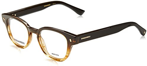 DSQUARED2 Unisex D2 0057 Sonnenbrille, Ex4/20 Braunes Horn, 46