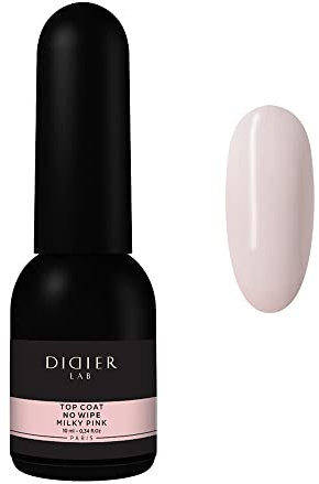 Didier Lab - Premium Top Coat Semipermanente Millky Pink - Capa Superior de Protección del Esmalte de Gel - Esmalte Semipermanente - Esmaltes Semipermanentes Para Uñas - Gel Uñas Semipermanente