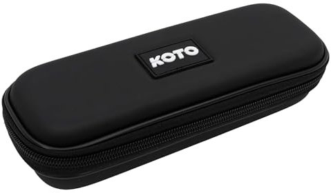 KOTO - Dartwallet Eva Small Schwarz, Darttasche mit Reissverschluß, Dart Hülle, Dartkoffer, Darts Box