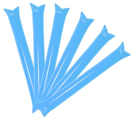 FUN FAN LINE Pack 500 Pares Aplaudidores Hinchables Reutilizables. Palos Animación Ruidosos para Fiestas, Fútbol y Eventos. Cotillón Deportivo y Celebraciones
