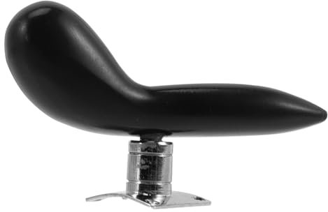 ibasenice Detachable Bassoon Hand Rest Mit Silberbeschichtung Ergonomisches Design Für Besseren Komfort Und Hochwertiger Bassoon Hand Holder Für Musiker Schwarz Abnehmbar