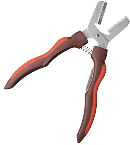 Alicates de castaña de acero inoxidable herramienta de sujeción manual de castaño pinzas de castaña pinzas ergonómicas de castaña trituradora herramienta multifuncional