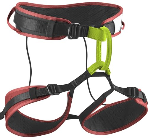 EDELRID Unisex Zack Gym Klettergurt, darkred, XS | 51-81CM