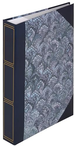 Large Memo Slip In Photo Album Holds 300 6 x 4 Photos (10x15cm) (Blue Marble)