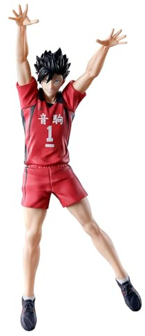 DEXSHUN Haikyuu Anime Statuina Kuroo Tetsurou Figura in Azione 18 cm Posizione in Piedi Modello in PVC Statua da Collezione Ornamenti da Scrivania