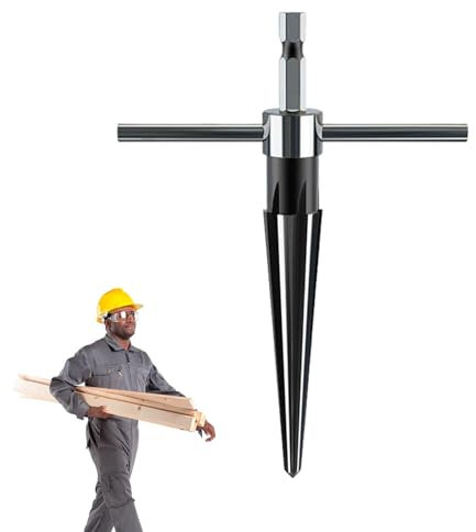 Alésoir conique - Alésoir conique à poignée en T | Outil d'alésage manuel | Ensemble d'alésoirs coniques | Alésoir conique à poignée en T, alésoir conique pour le métal, alésoir manuel conique pour la