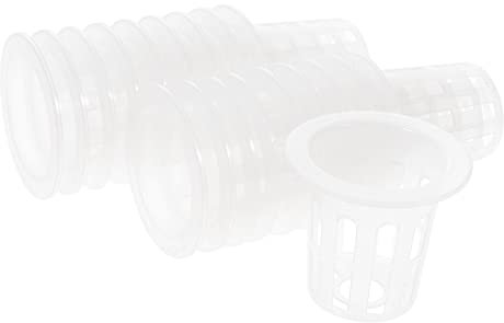 SOIMISS 100pezzi Vasi Rete in Pp Per Coltivazione Cestini Per Vivai Da Piccoli Vasi Per Coltivazione Piante e Ortaggi Confezione