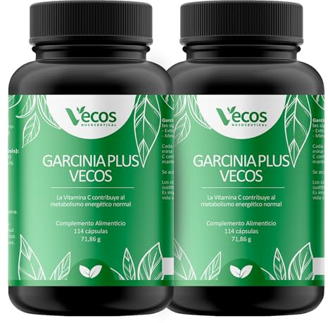 Garcinia Cambogia con Vitamina C y Cromo – Complemento Alimenticio en Cápsulas -114 Cápsulas