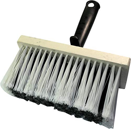 AERZETIX - C45980 - Brosse à Badigeon/Encoller - Pinceau à Poil/Fibre Synthétique - 70x 170mm - pour Coller Papier Peint/Enduit - Manche en Plastique - Outil à Déco/Rénovation