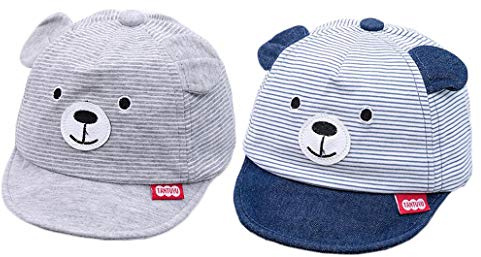 Sun Hat for Baby Boy Girl, Soft Cotton Hat for Baby Toddler, Kids Baseball Caps for Little boy Girl Spring Summer Sun hat (3-12 Months