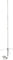 UAYESOK Amateur Basisstations Antenne Dualband UHF VHF Fiberglas Stationäre Antennen Vertikale Basisantenne 4,5/7,2dBi SO239 Hohe Verstärkung für Funk Transceiver Repeater Polizei Scanner LKW SUV
