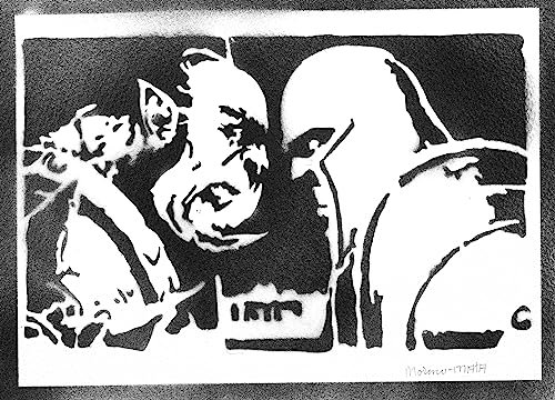 moreno-mata Echtes Handgemachtes Graffiti WOW Gamer Aesthetic Poster & Kunstdrucke Bilder Plakat Handmade Deko Wandbilder Wohnzimmer Wanddeko Geschenke für Männer und Frauen