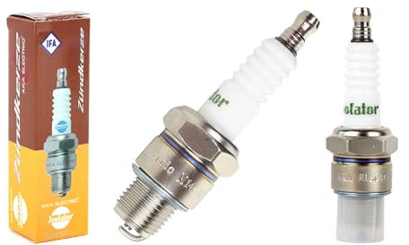 BISOMO Isolator Zündkerze 2 Stück, M14-260, Für Simson S50, S51, S70, S53, SR50, SR80, KR51, SR4, ETZ, BK 350 AKA Electric Spezial, Hochwertige Verarbeitung